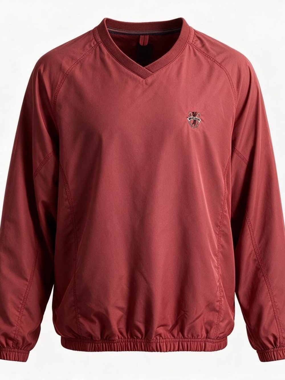 Sunice Windbreaker Pullover in Rust Red - Men's M